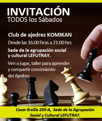 invitacion ajedrez